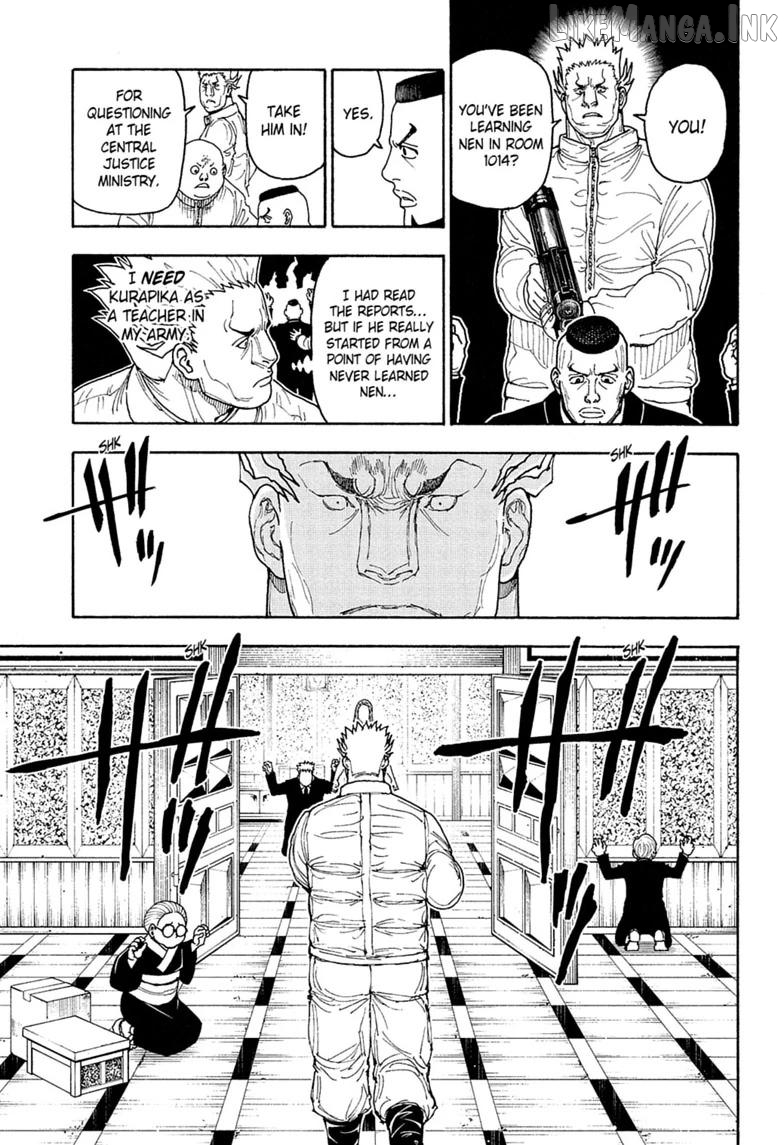 Hunter x Hunter, Chapter 416 image 17